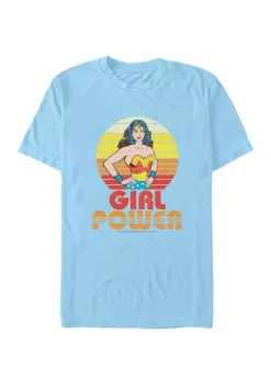 Wonder Woman™ Wonder Woman Girl Power 70s Retro Short Sleeve T-Shirt