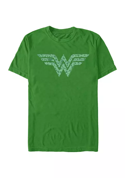 Wonder Woman™ Wonder Woman Shamrock Graphic Short Sleeve T-Shirt 3 Wonder Woman™ Wonder Woman Shamrock Graphic Short Sleeve T-Shirt