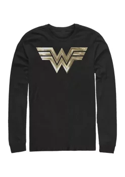 Wonder Woman™ Metallic Logo Graphic Long Sleeve T-Shirt -Fox Run Kitchenware Shop Belk 355