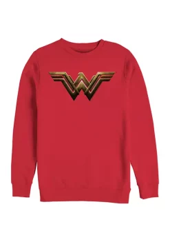 Wonder Woman™ JS Wonder Symbol Graphic Crew Fleece Sweatshirt
