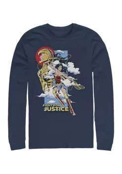 Wonder Woman™ Fight For Justice Graphic Long Sleeve T-Shirt