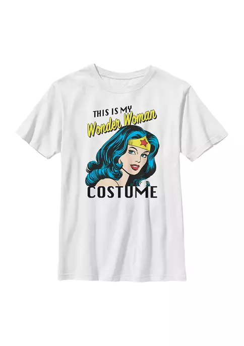 Wonder Woman™ Boys 4-7 Wonder Costume T-Shirt 6 Wonder Woman™ Boys 4-7 Wonder Costume T-Shirt - Image 4