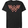 Wonder Woman™ Red Neon Logo Graphic T-Shirt