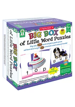 Carson Dellosa Publishing LLC KE-840016 Big Box Of Little Word Puzzles