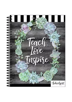 Fox Run Kitchenware Shop 37 Carson Dellosa Publishing LLC CD-105024 Simply Stylish Teacher Plan Book - Multi Color