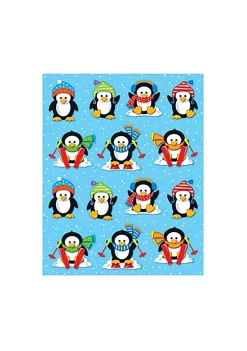 Carson Dellosa Publishing LLC CD-168034 Penguins Shape Stickers 84Pk