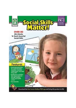 Carson Dellosa Publishing LLC KE-804112 Social Skills Matter Books Gr Pk-2