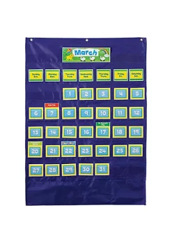 Carson Dellosa Publishing LLC CD-158156 Deluxe Calendar Pocket Chart
