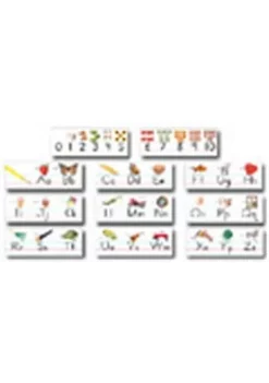 Carson Dellosa Publishing LLC Cd-3429 Bb Set Trad. Manuscript With Photos-Gr. Prek-2