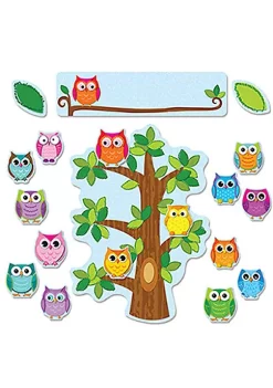 Carson Dellosa Publishing LLC Cd-110226 Colorful Owls Behavior Bb Set