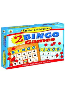 Carson Dellosa Publishing LLC CD-140038 Addition & Subtraction Bingo