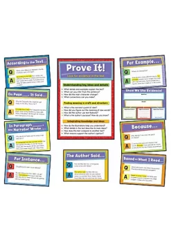 Carson Dellosa Publishing LLC CD-110290 Evidence Based Reading & Writing Bulletin Board Set