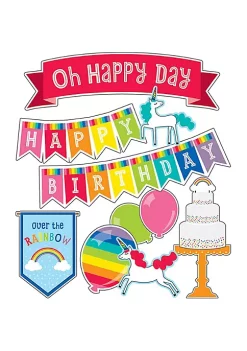 Carson Dellosa Publishing LLC CD-110418 Hello Sunshine Birthday Mini Bulletin Board Set