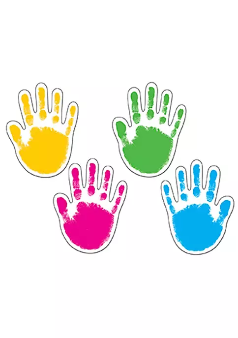 Carson Dellosa Publishing LLC CD-120081 Handprints Accents 4 Carson Dellosa Publishing LLC CD-120081 Handprints Accents - Image 2