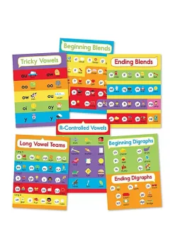 Carson Dellosa Publishing LLC CD-110443 Phonics Bulletin Board Set