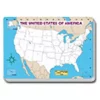 Carson Dellosa Publishing LLC Cd-3091 Jumbo Map Pad U.S. Blank-30/Pk 16 X 10-3/4 -Fox Run Kitchenware Shop Belk 671