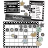 Carson Dellosa Publishing LLC CD-110409 Simply Stylish Calendar Bulletin Board Set -Fox Run Kitchenware Shop Belk 677