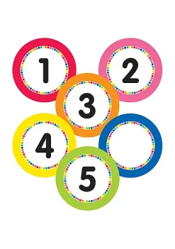 Carson Dellosa Publishing LLC CD-149010 Just Teach Numbers Magnetic Cut-Outs