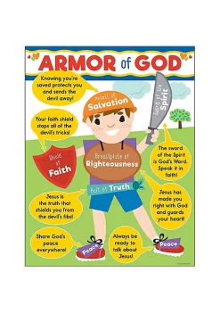 Carson Dellosa Publishing LLC CD-114291 Armor of God Chart