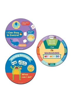 Carson Dellosa Publishing LLC CD-146030 Ez-spin Calming Wheels Manipulative 5 Carson Dellosa Publishing LLC CD-146030 Ez-spin Calming Wheels Manipulative -Fox Run Kitchenware Shop Belk 744