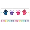 Carson Dellosa Publishing LLC CD-108405 Hands with Hearts Straight Borders One World 1 Carson Dellosa Publishing LLC CD-108405 Hands with Hearts Straight Borders One World -Fox Run Kitchenware Shop Belk 745