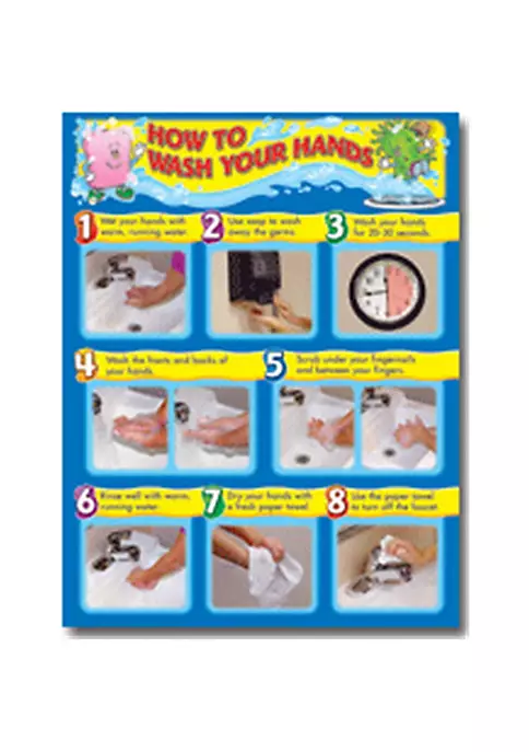 Carson Dellosa Publishing LLC Cd-114021 How To Wash Your Hands 4 Carson Dellosa Publishing LLC Cd-114021 How To Wash Your Hands - Image 2