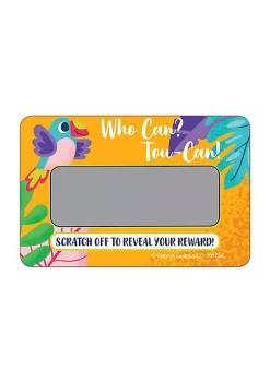 Fox Run Kitchenware Shop 18 Carson Dellosa Publishing LLC CD-101090 Scratch Off Awards Who Can Tou Can