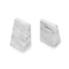 Fox Run Marble Triangle Bookends White -Fox Run Kitchenware Shop Belk 84